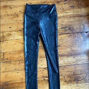 Members Only Black Stretchy Leggings